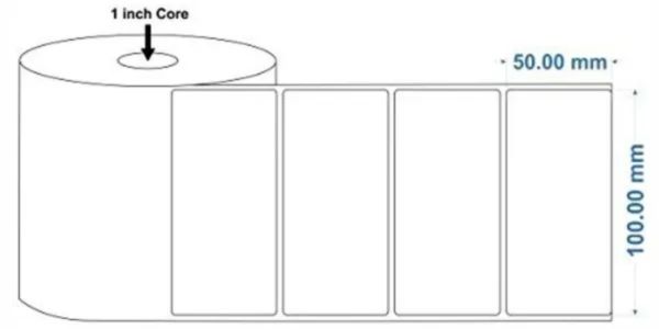 chromo label tsc barcode label