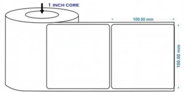 chromo label tsc barcode label